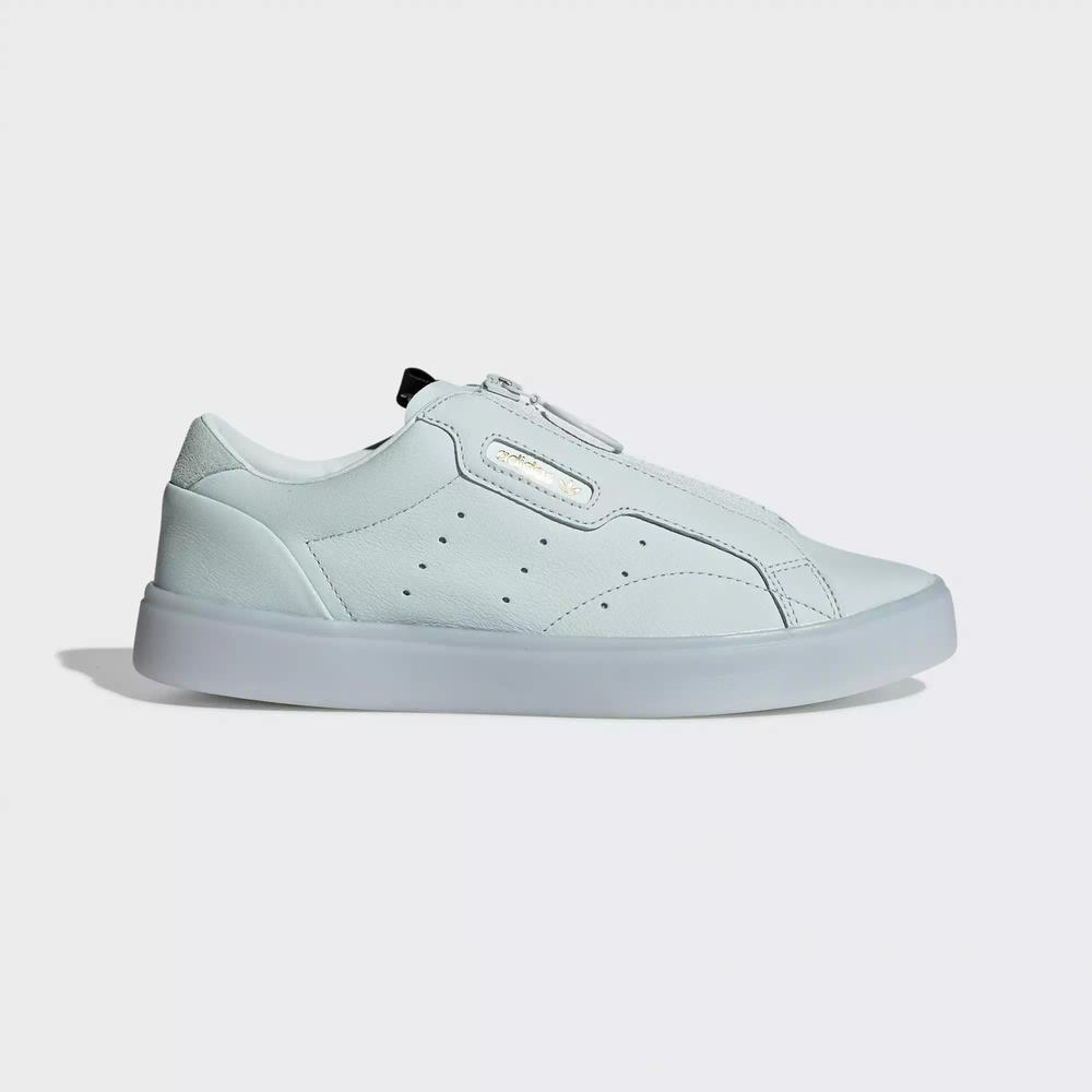 Adidas Sleek Z Tenis Verdes Para Mujer (MX-73727)